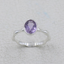 Amethyst Sterling Silver Ring