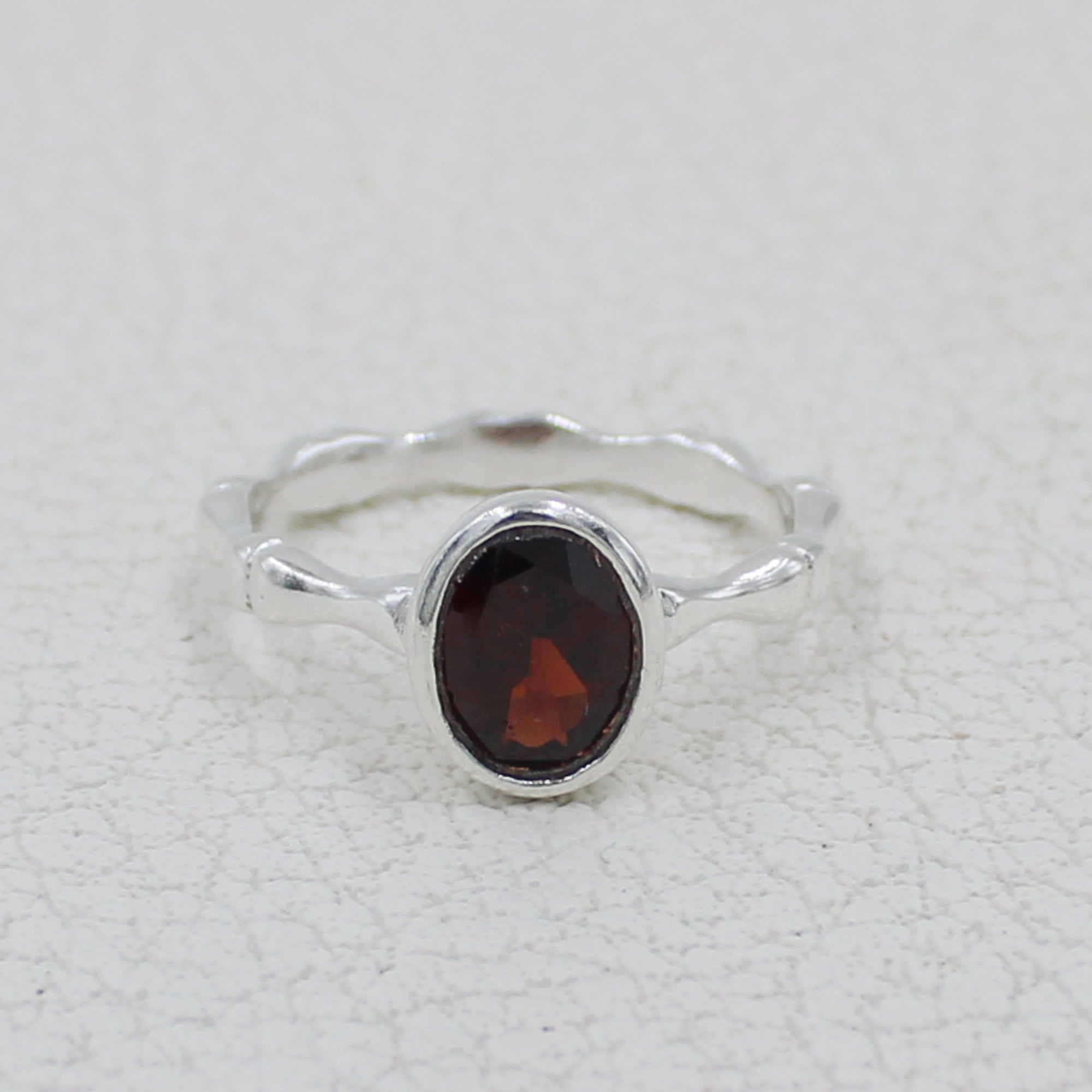 Beautiful Garnet Jewelry, Women Ring