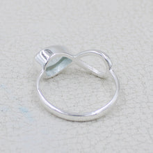 Blue Topaz Sterling Silver Ring