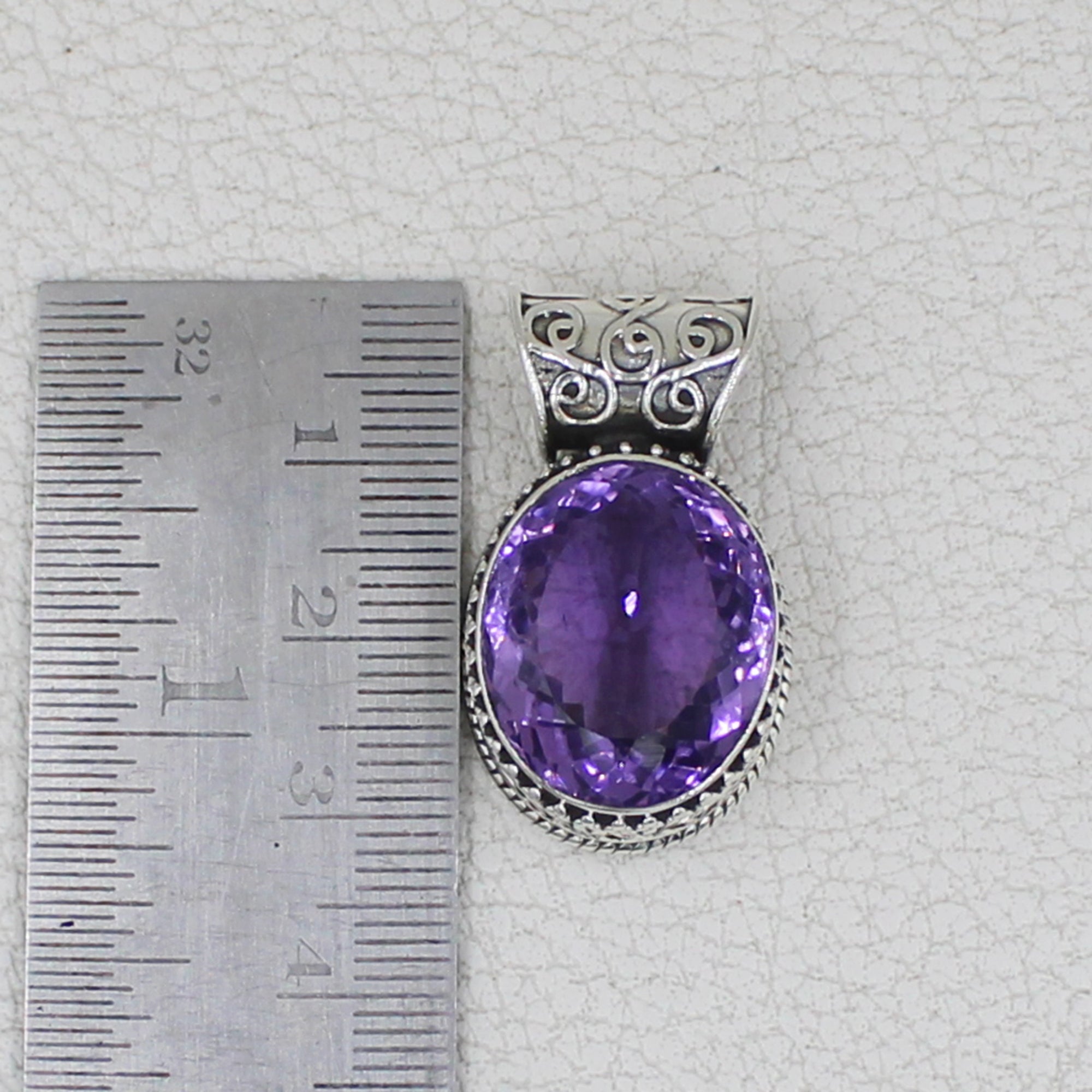 Stunning Rich Color Amethyst Pendant