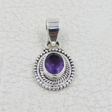 Designer Amethyst Handmade Silver Pendant