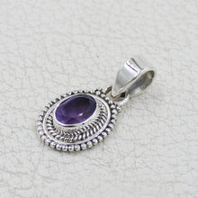 Designer Amethyst Handmade Silver Pendant