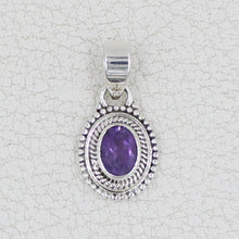 Designer Amethyst Handmade Silver Pendant