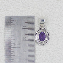 Designer Amethyst Handmade Silver Pendant