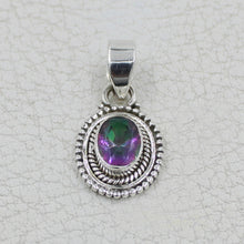 Designer Mystic Quartz Handmade Silver Pendant