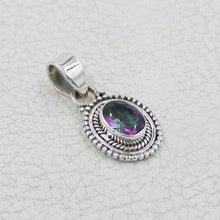 Designer Mystic Quartz Handmade Silver Pendant