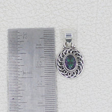 Mystic Quartz Sterling Silver Pendant