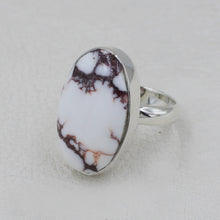 925 Sterling Silver Wild Horse Jasper Ring