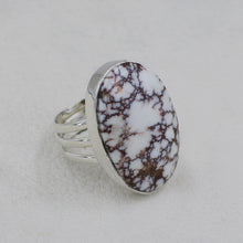 Wild Horse Jasper Silver Unisex Ring