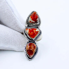 Gorgeous Mexican Opal Sterling Silver Ring
