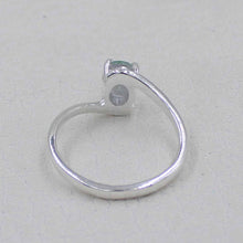 Minimalist Mystic Topaz Engagement Ring