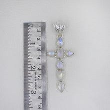 Moonstone Sterling Silver Cross Jewelry