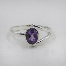 Sterling Silver Amethyst Ring for Women