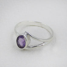 Sterling Silver Amethyst Ring for Women