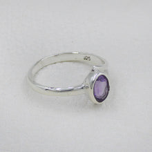 Sterling Silver Amethyst Ring for Women