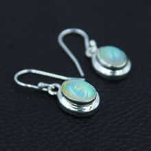 Vibrant Eithiopian Opal Dangle Earrings For Women