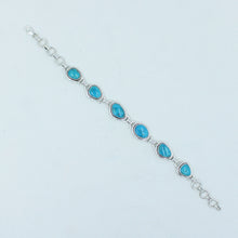 Mexican Turquoise Sterling Silver Bracelets