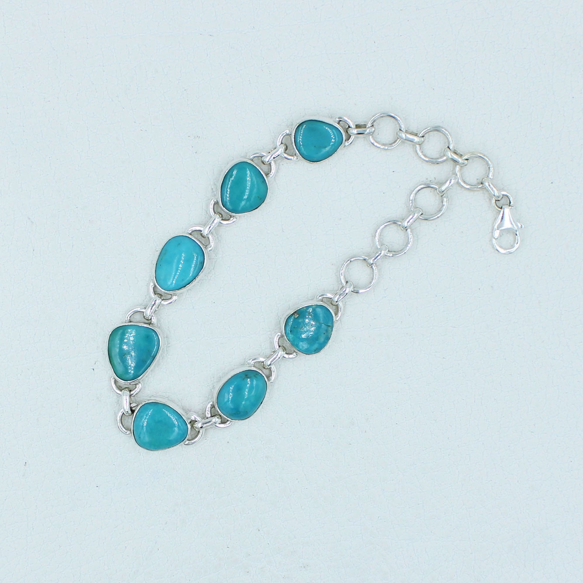 Mexican Turquoise Sterling Silver Bracelets