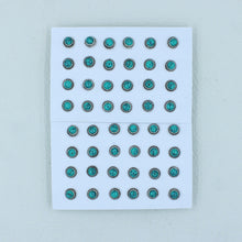 12 Pcs Turquoise Studs Jewelry