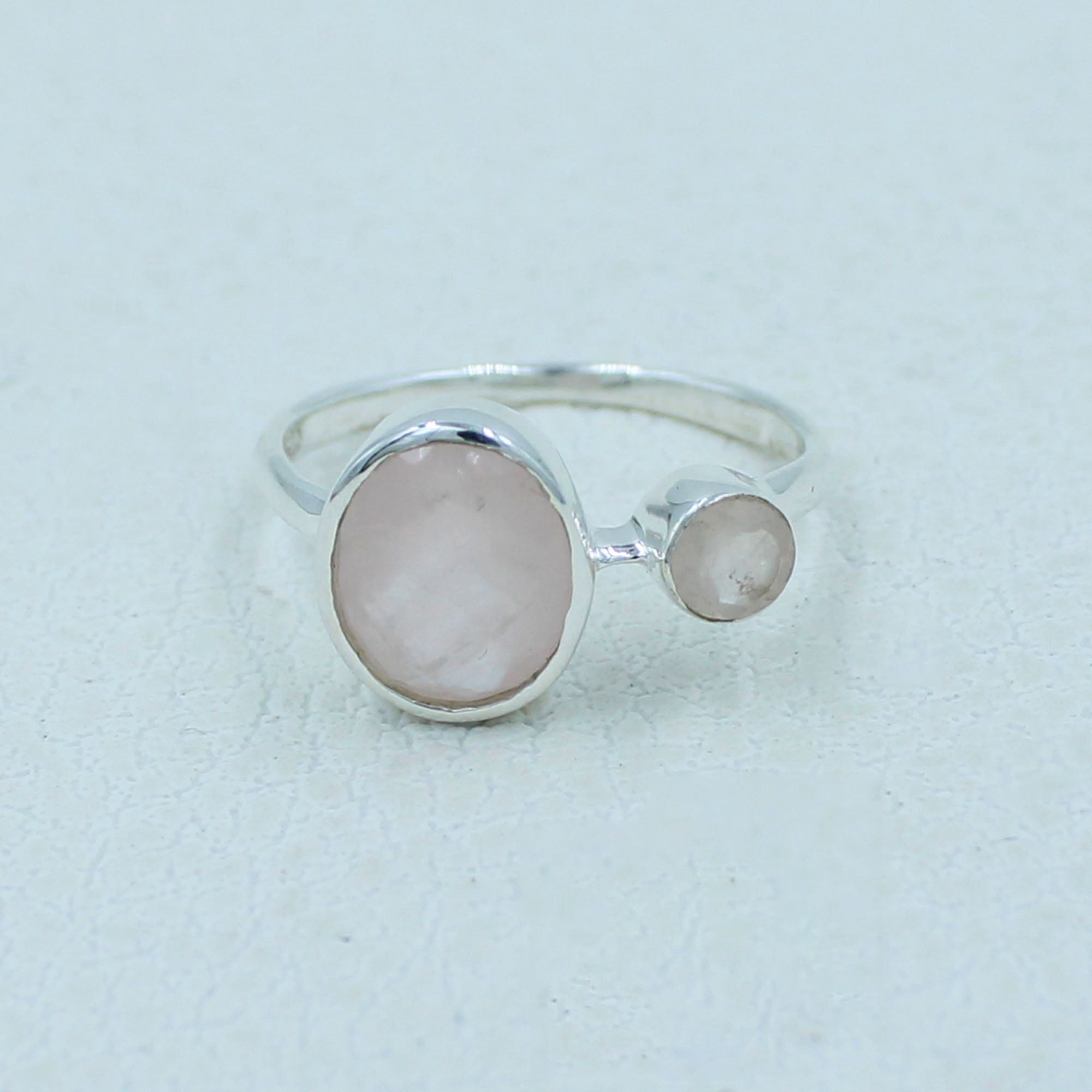 Rose Quartz Ring - Perfect Gift for Your Love Ones