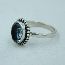 New Arrival Blue Topaz Rings Design for Girls