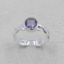 Mystic Quartz Sterling Silver Ring