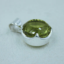 Lemon Quartz Sterling Silver Pendant