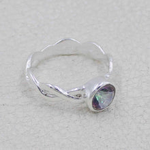 Mystic Quartz Sterling Silver Ring