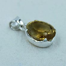 Gorgeous Cut Citrine Pendant - November Birthstone