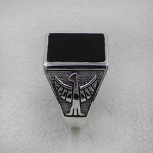 Black Onyx Eagle Men's Ring - Onyx Jewelry