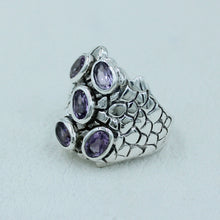 Amethyst Sterling Silver Women's Ring
