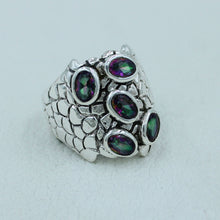 Mystic Quartz Sterling Silver Women's Ring