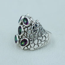 Mystic Quartz Sterling Silver Women's Ring