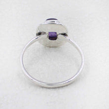 Handcrafted Sterling Silver Ring with Amethyst