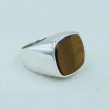 Mens Ring - Tigers Eye Jewelry