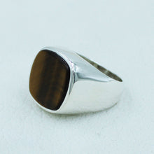 Mens Ring - Tigers Eye Jewelry