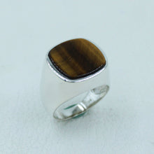 Mens Ring - Tigers Eye Jewelry