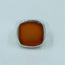 Carnelian 925 Sterling Silver Ring