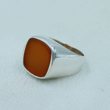 Carnelian 925 Sterling Silver Ring