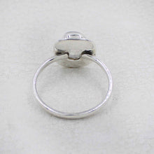 Handcrafted Sterling Silver Ring with Moonstone