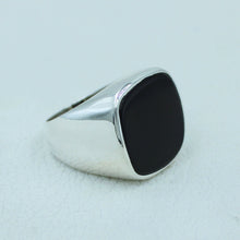 Mens Onyx Ring - Unisex Ring
