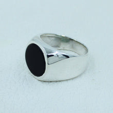 Black Onyx Sterling Silver Ring