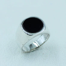 Black Onyx Sterling Silver Ring