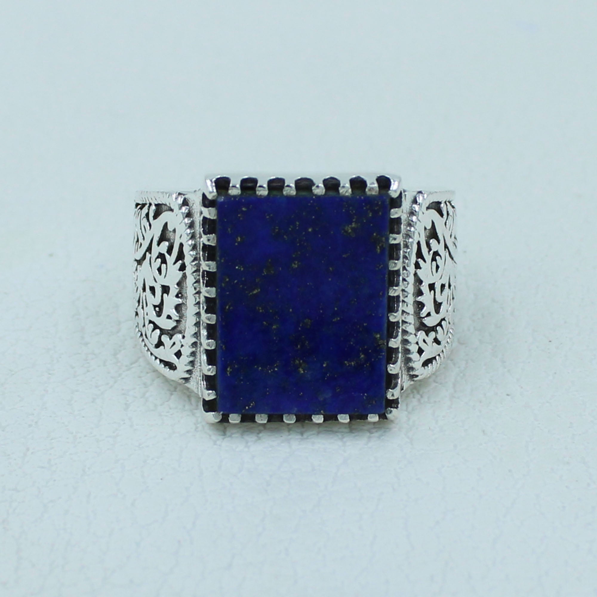 Lapis Lazuli Designer Silver Ring