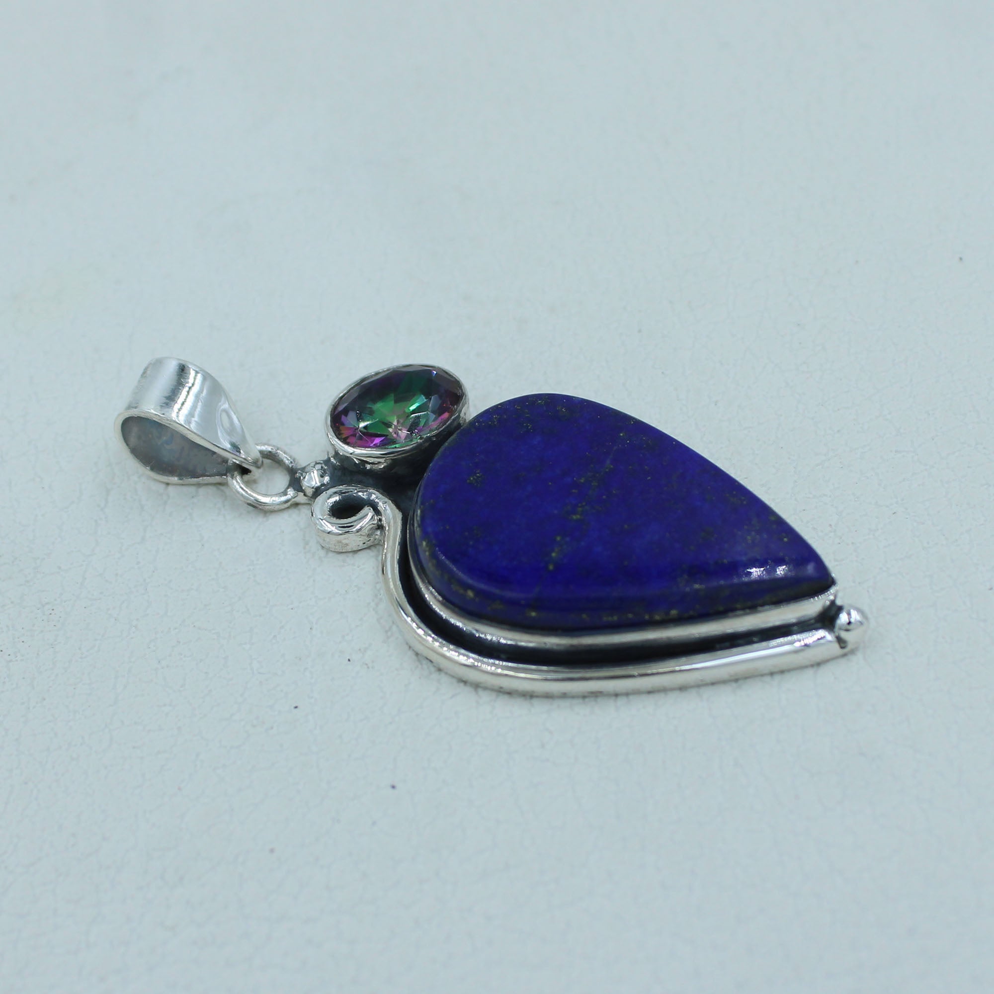 Lapis Lazuli 925 Sterling Silver Pendant