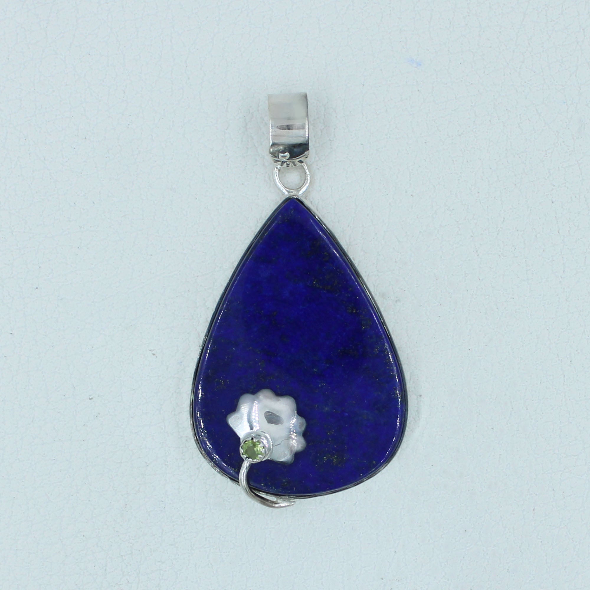 Lapis Lazuli Sterling Silver Pendant