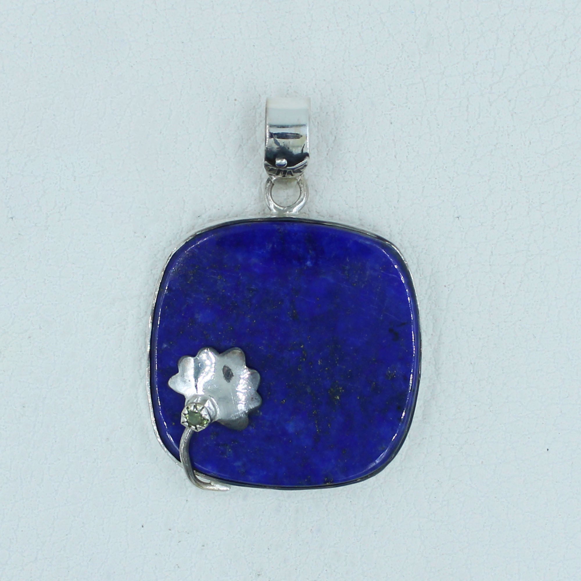 Lapis Lazuli with pyrite speckles Pendant