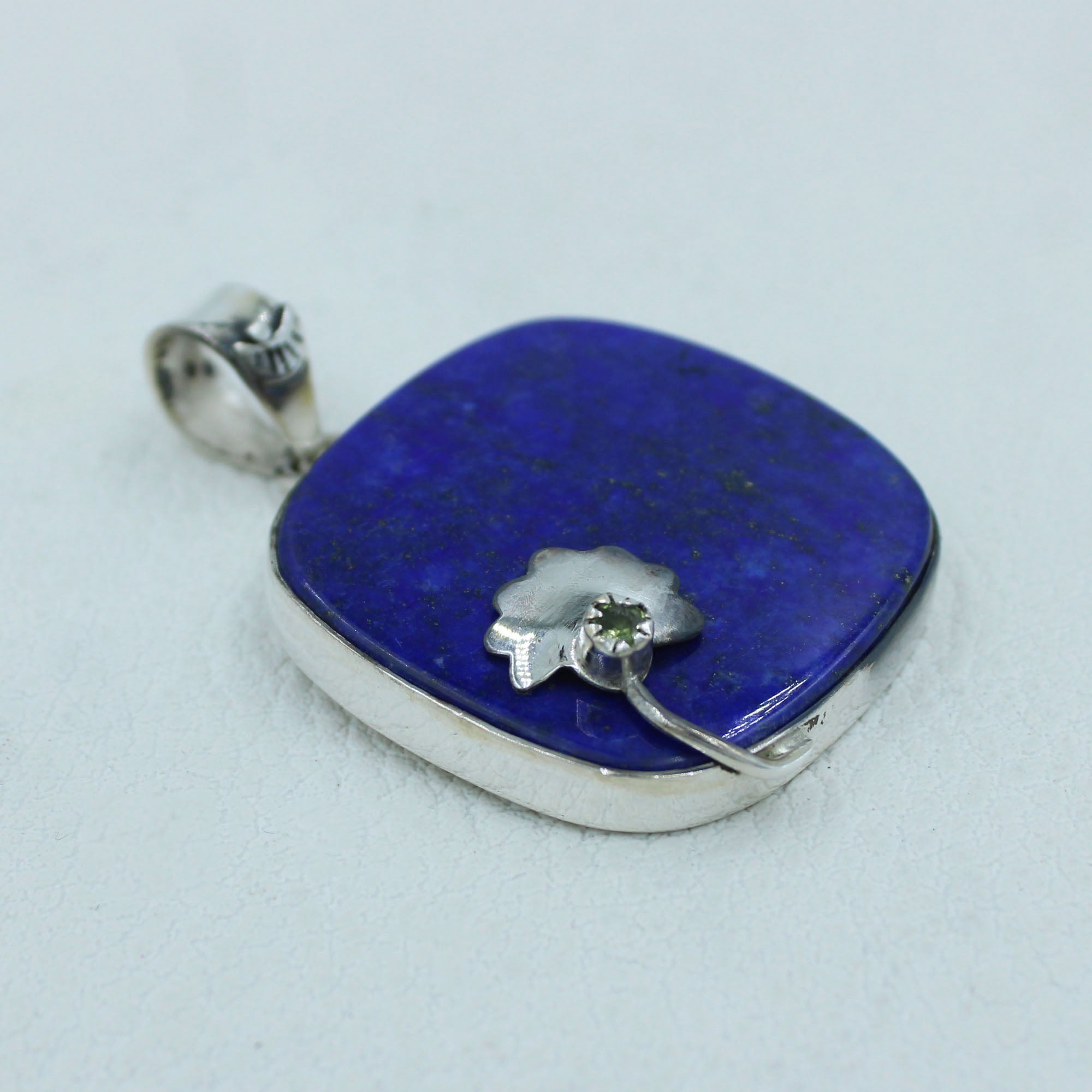 Lapis Lazuli with pyrite speckles Pendant