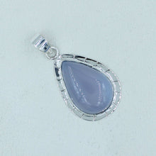 Chalcedony Gemstone Designer Pendant 925 Sterling Silver