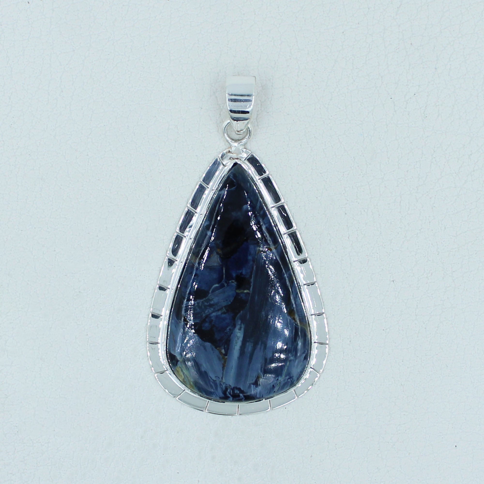 Natural Pietersite Gemstone 925 Silver Pendant